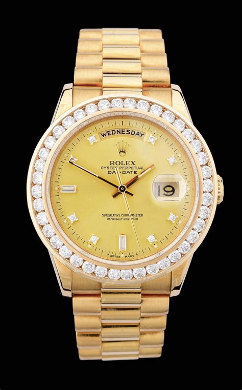 rolex president 18k price|presidential Rolex with diamonds price.